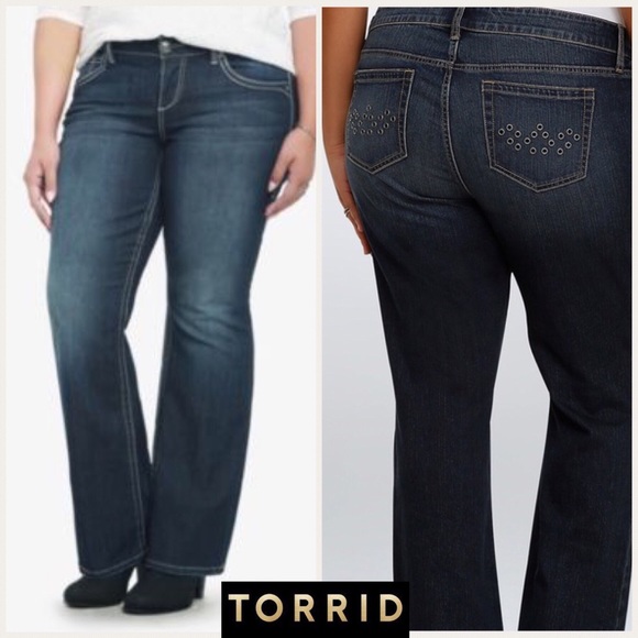 torrid relaxed boot jeans